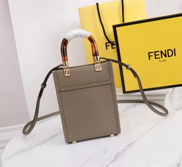 Official oldcobbler FENDI MINI SUNSHINE SHOPPER-13-18-6.5cm 0118