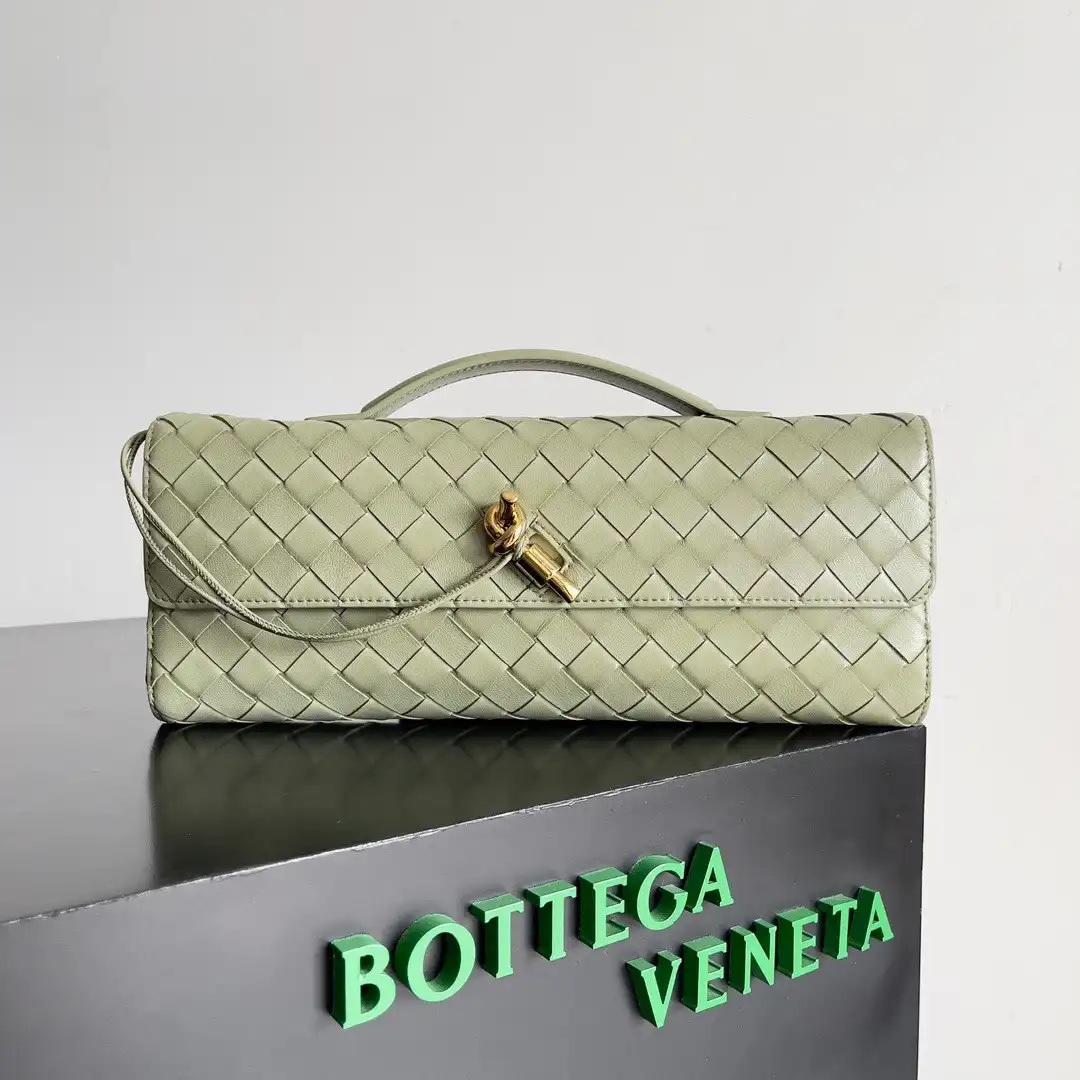 Official oldcobbler BOTTEGA VENETA Long CHANELutch Andiamo With Handle 0124