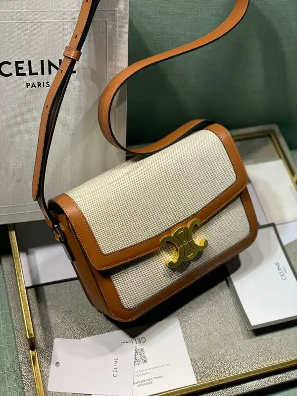 Official oldcobbler CELIN* CHANELASSIQUE TRIOMPHE BAG 0122