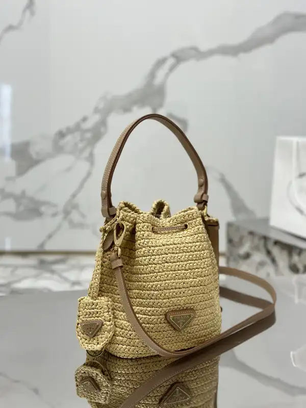 Official oldcobbler PRADA  Bucket Bag 0126