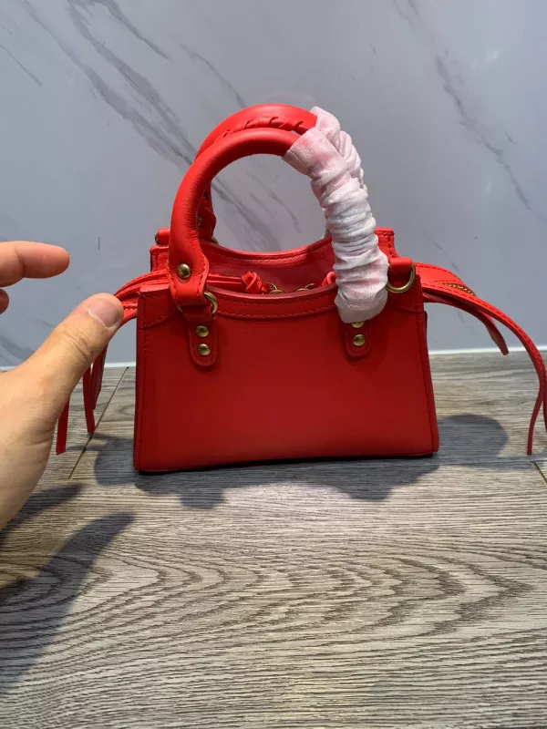 Official oldcobbler BALENCIAGA NEO CHANELASSIC NANO TOP HANDLE BAG 0121