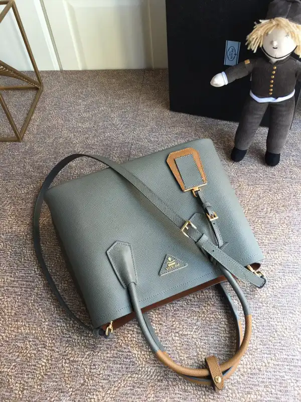 Official oldcobbler PRADA Double Bag 0126