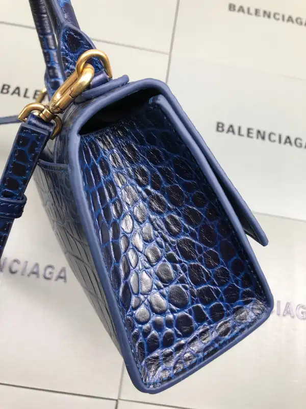 Official oldcobbler BALENCIAGA HOURGLASS XS TOP HANDLE BAG 0131