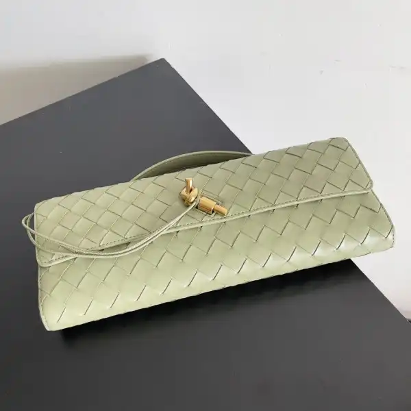 Official oldcobbler BOTTEGA VENETA Long CHANELutch Andiamo With Handle 0124