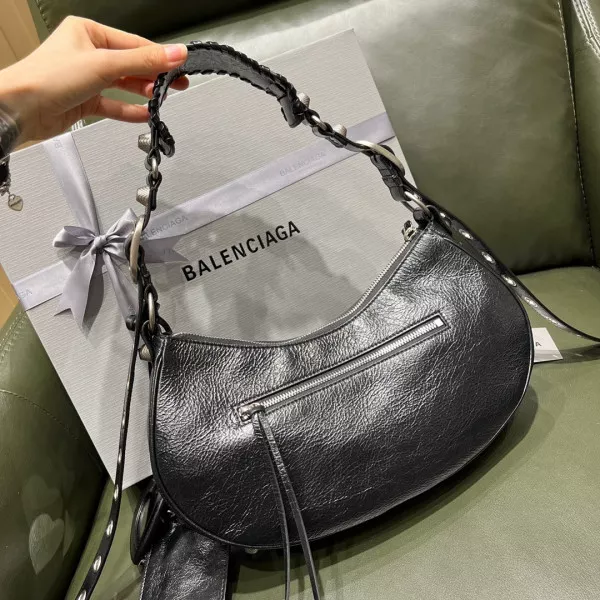 Official oldcobbler BALENCIAGA WOMEN'S LE CAGOLE SMALL SHOULDER BAG 0121