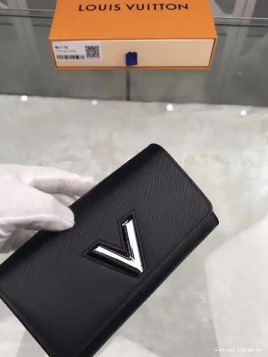 Official oldcobbler Vuitton Louis Wallet Twist 0208