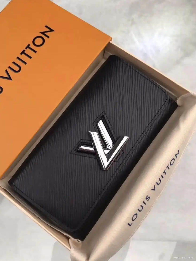 Official oldcobbler Vuitton Louis Wallet Twist 0208