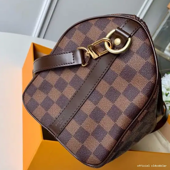 Official oldcobbler 25 BANDOULIERE SPEEDY Vuitton Louis 0216