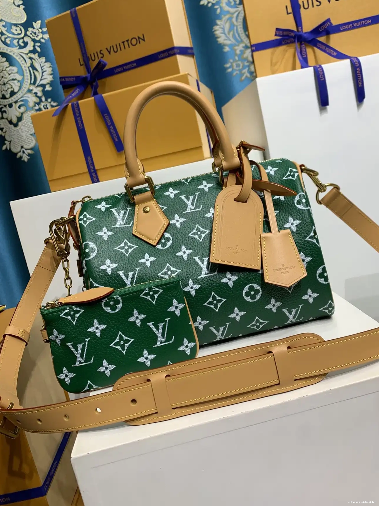 Official oldcobbler Louis 25 Vuitton SPEEDY 0212