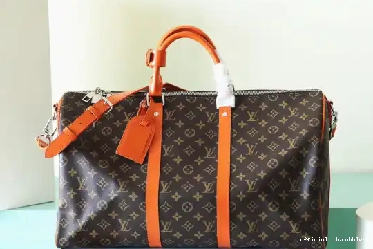 Official oldcobbler VUITTON 50 KEEPALL LOUIS BANDOULIÈRE 0221