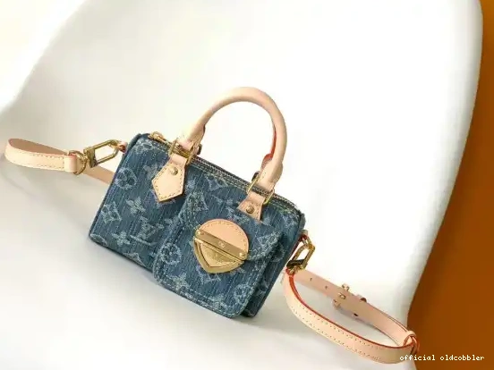 Official oldcobbler LOUIS VUITTON NANO SPEEDY 0211