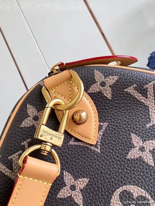 Official oldcobbler VUITTON Speedy P9 50 LOUIS Bandoulière 0216