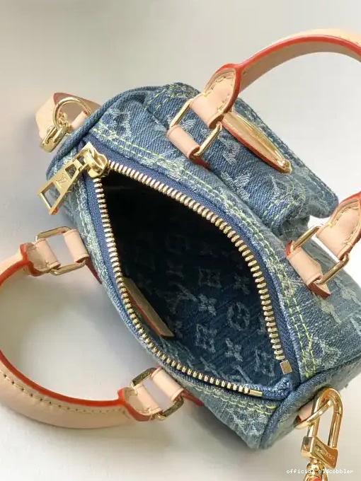 Official oldcobbler LOUIS VUITTON NANO SPEEDY 0211