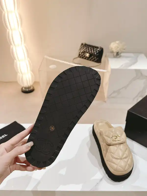 Official oldcobbler CHANEL SANDAL mules 0203