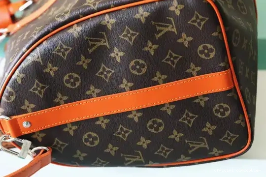 Official oldcobbler VUITTON 50 KEEPALL LOUIS BANDOULIÈRE 0221