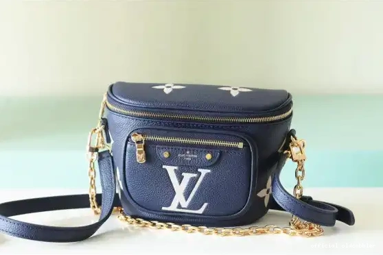 Official oldcobbler MINI VUITTON LOUIS BUMBAG-17-12-9.5CM 0223