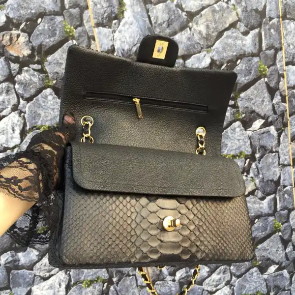 Official oldcobbler CHANEL Flap Bag 0206