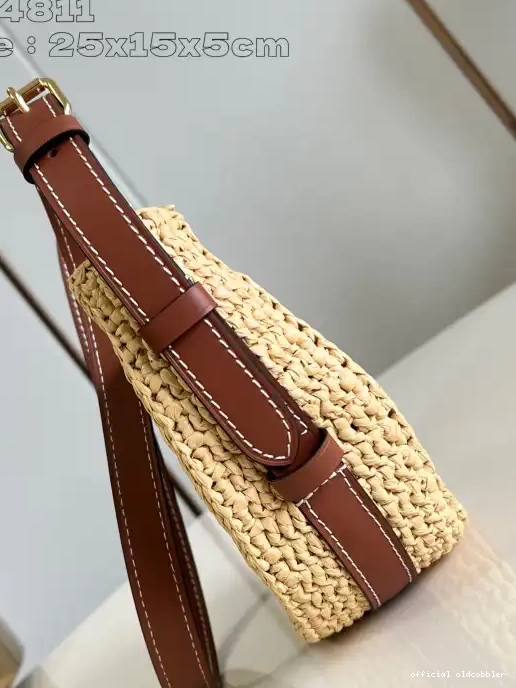 Official oldcobbler LOUIS VUITTON MM Croissant 0224