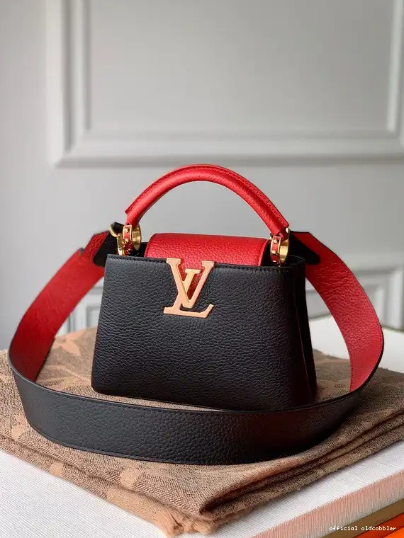 Official oldcobbler LOUIS VUITTON MINI CAPUCINES 0213