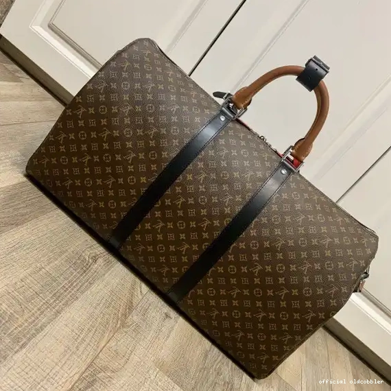 Official oldcobbler 50 BANDOULIÈRE VUITTON LOUIS KEEPALL 0210