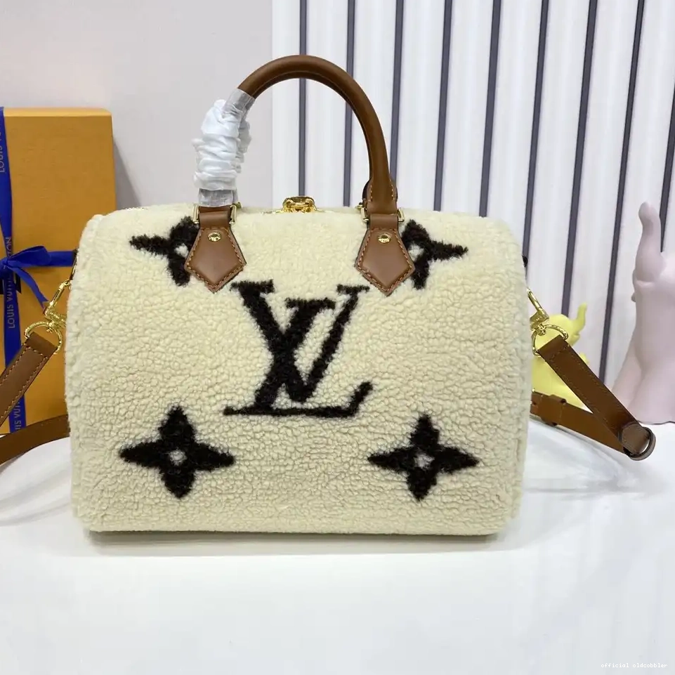 Official oldcobbler BANDOULIÈRE LOUIS 25 VUITTON SPEEDY 0213