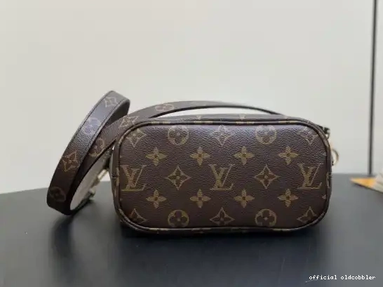 Official oldcobbler Neverfull VUITTON Out Bandoulière LOUIS Inside BB 0218