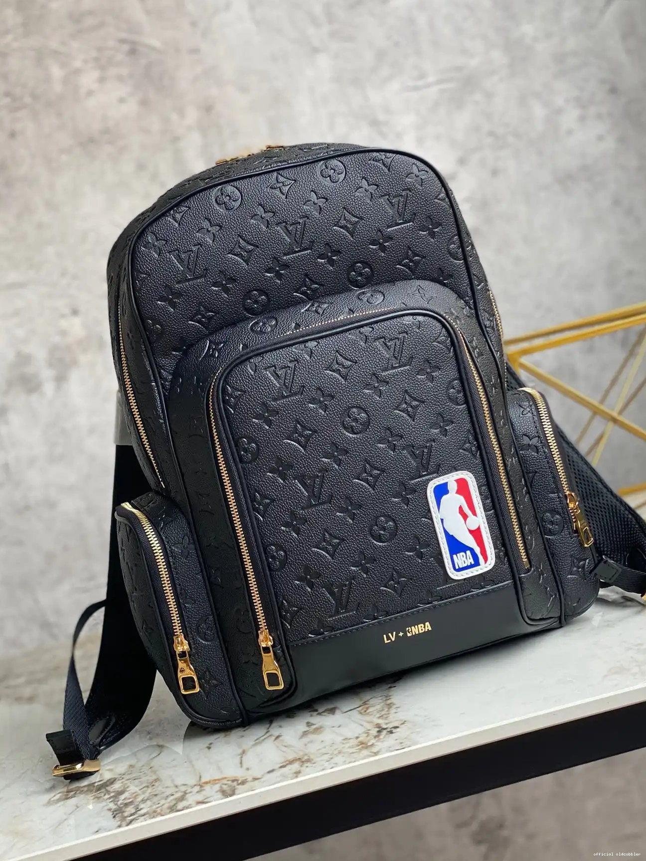 Official oldcobbler VUITTON LVXNBA LOUIS BACKPACK BASKETBALL 0217