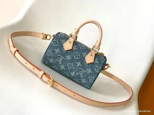 Official oldcobbler LOUIS VUITTON NANO SPEEDY 0211