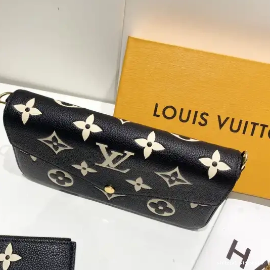 Official oldcobbler POCHETTE VUITTON LOUIS FÉLICIE 0225