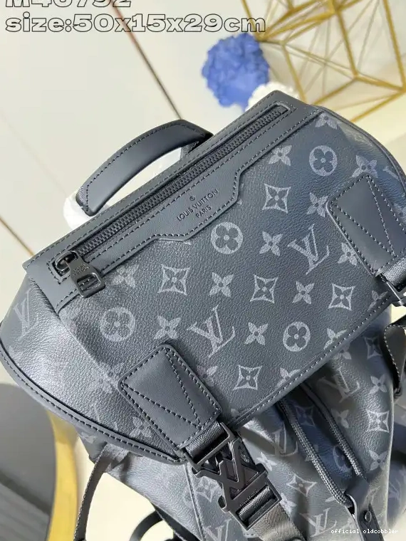 Official oldcobbler Vuitton Louis Backpack-29*50*15CM Getaway 0222