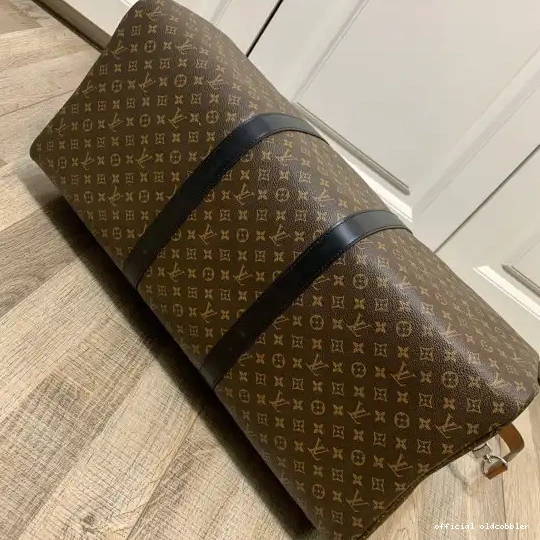 Official oldcobbler 50 BANDOULIÈRE VUITTON LOUIS KEEPALL 0210