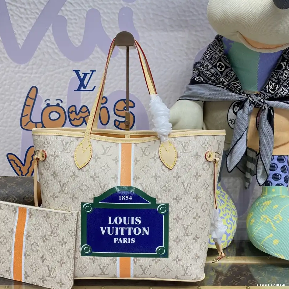 Official oldcobbler MM LOUIS VUITTON NEVERFULL 0215