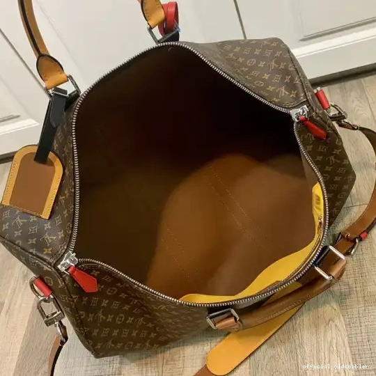 Official oldcobbler 50 BANDOULIÈRE VUITTON LOUIS KEEPALL 0210