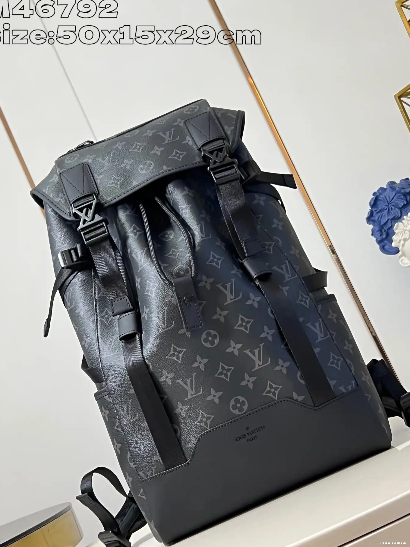 Official oldcobbler Vuitton Louis Backpack-29*50*15CM Getaway 0222