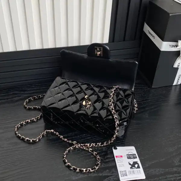 Official oldcobbler CHANEL Mini CHANELassic Handbag With Top Handle 0206