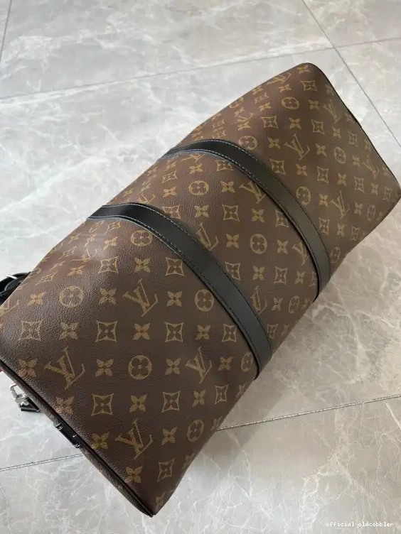 Official oldcobbler 45 Vuitton Louis Keepall 0209