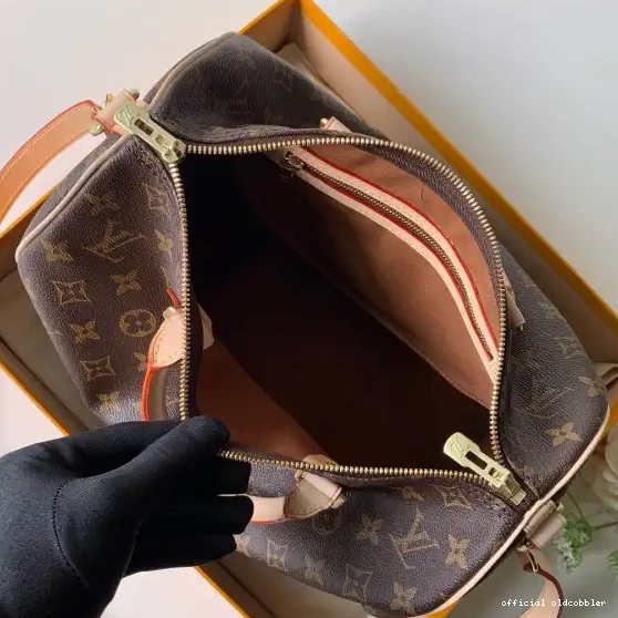 Official oldcobbler Vuitton BANDOULIERE 30 Louis SPEEDY 0215