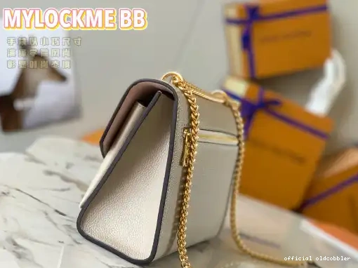 Official oldcobbler CHAIN LOUIS BAG VUITTON MYLOCKME 0214