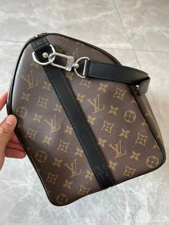 Official oldcobbler 45 Vuitton Louis Keepall 0209