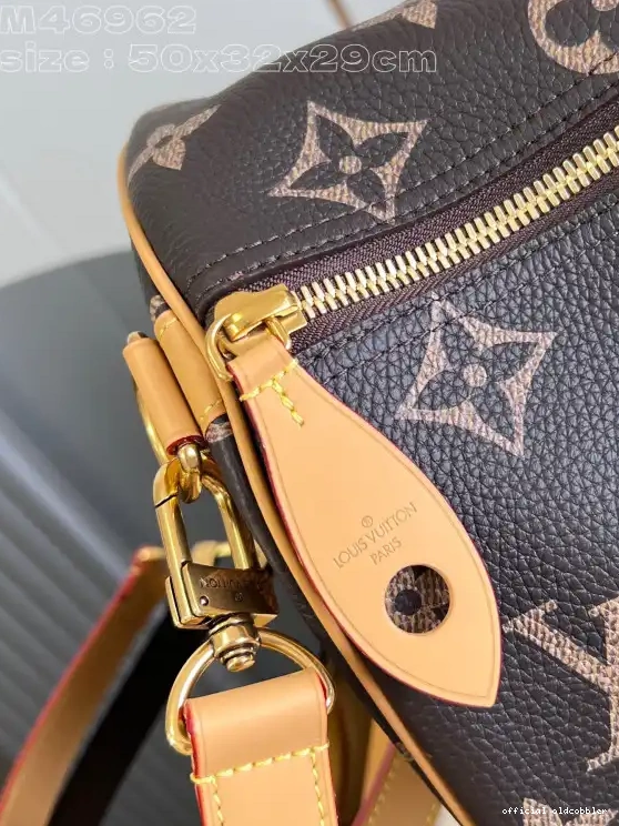 Official oldcobbler VUITTON Speedy P9 50 LOUIS Bandoulière 0216