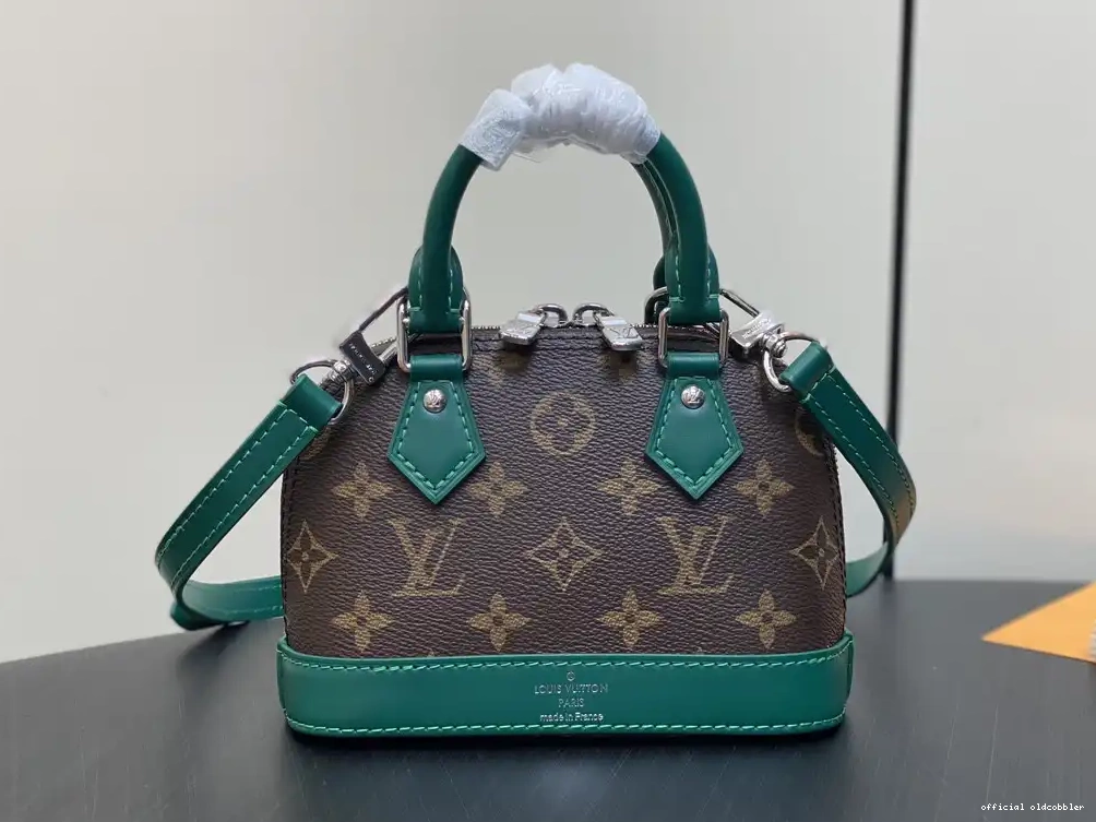 Official oldcobbler Alma-18*12*8cm Nano VUITTON LOUIS 0227