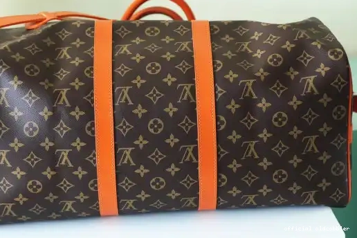 Official oldcobbler VUITTON 50 KEEPALL LOUIS BANDOULIÈRE 0221