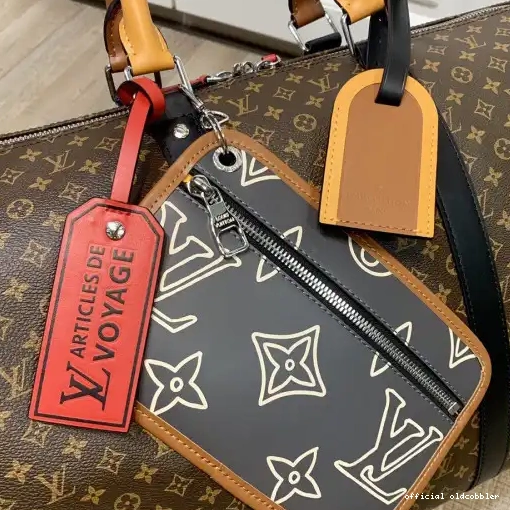 Official oldcobbler 50 BANDOULIÈRE VUITTON LOUIS KEEPALL 0210