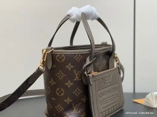 Official oldcobbler Neverfull VUITTON Out Bandoulière LOUIS Inside BB 0218