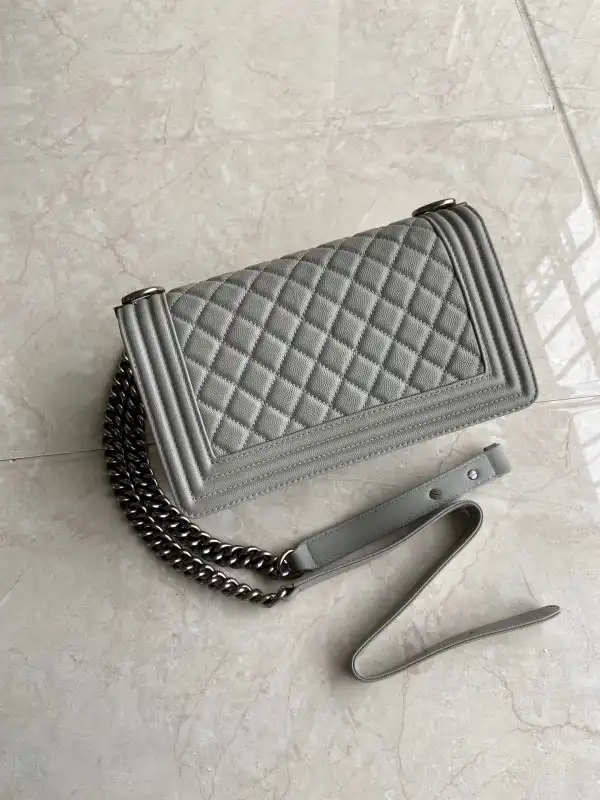 Official oldcobbler CHANEL BOY BAG 0206