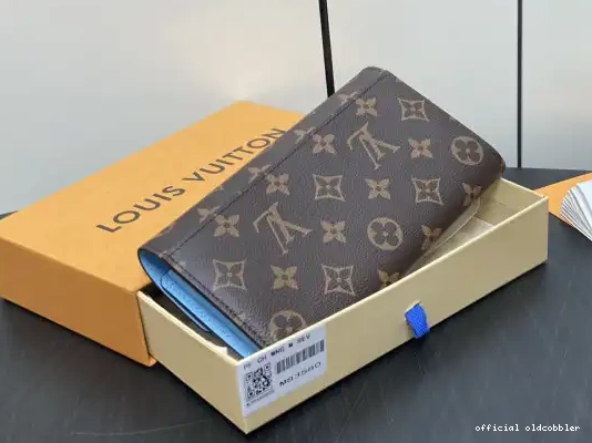 Official oldcobbler WALLET-19*10.5*2cm Louis Vuitton SARAH 0222