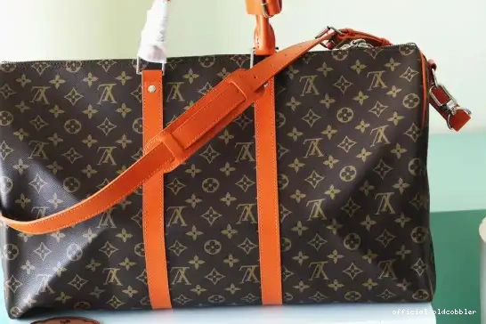 Official oldcobbler VUITTON 50 KEEPALL LOUIS BANDOULIÈRE 0221