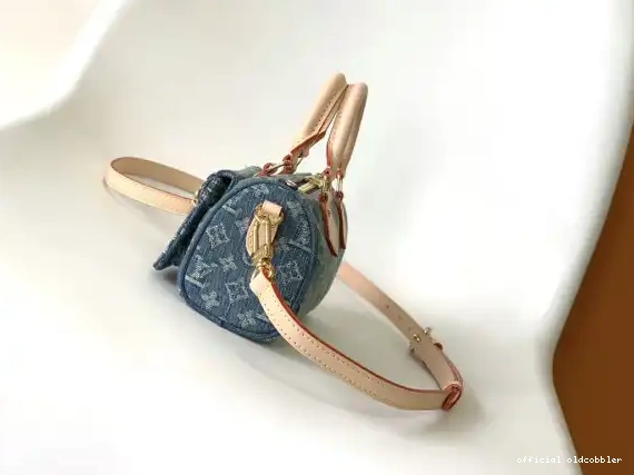 Official oldcobbler LOUIS VUITTON NANO SPEEDY 0211