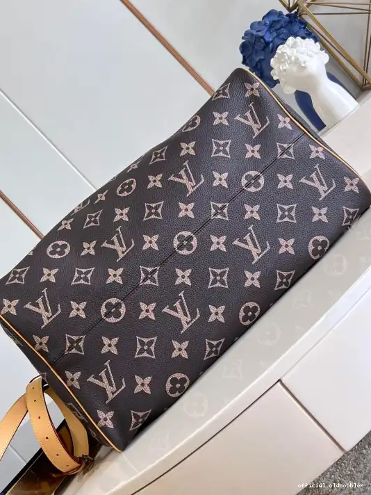 Official oldcobbler VUITTON Speedy P9 50 LOUIS Bandoulière 0216