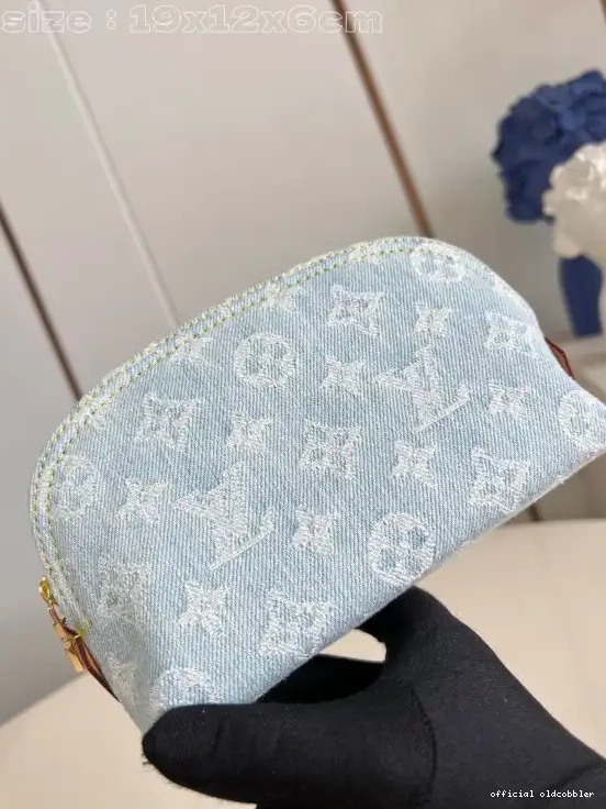 Official oldcobbler PM Pochette Vuitton Louis Cosmétique 0302